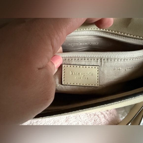 kate spade Beige Leather Shoulder Bag - Picture 11 of 16